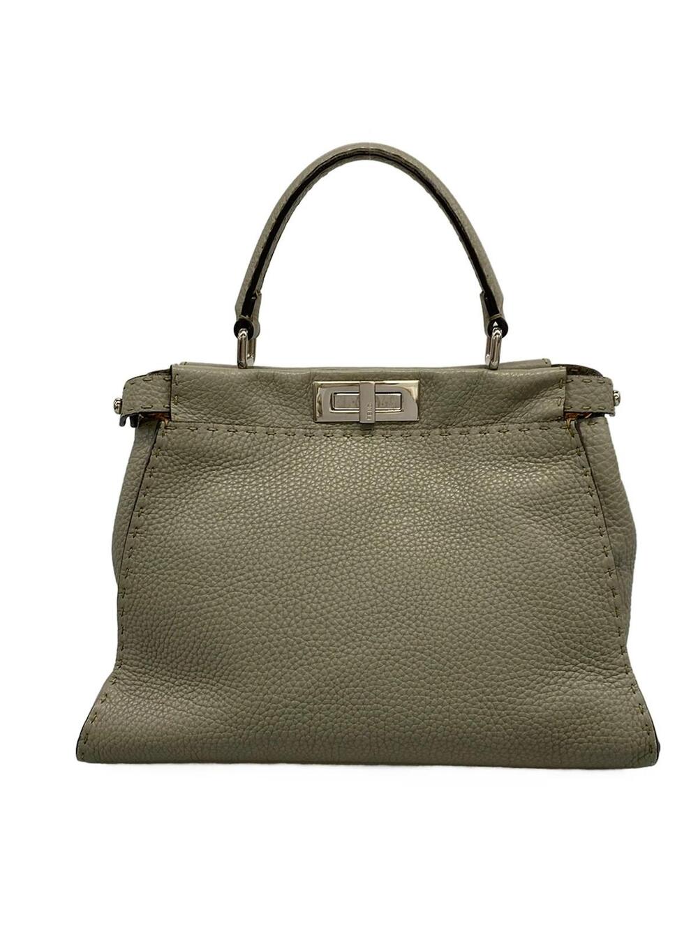 Fendi Peekaboo Iconic Medium/Selleria #373483F12B
